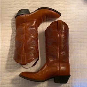 Ariat heritage western cognac boots